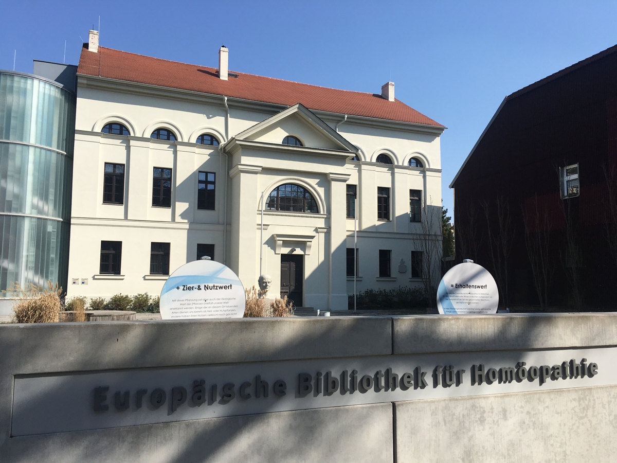 Europäische Bibliothek für Homöopathie in Köthen Europäische Bibliothek für Homöopathie in Köthen